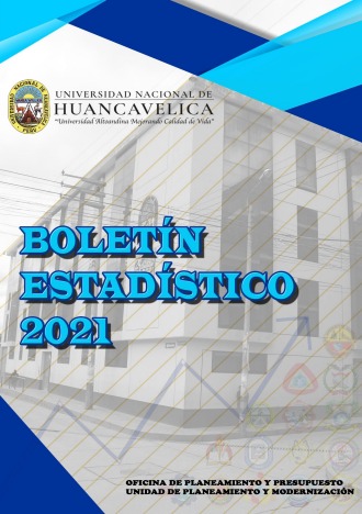 BOLETÍN ESTADÍSTICO 2021